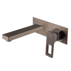 Смеситель для умывальника встраиваемый KOER KB-16009-07 (Цвет графит) (KR5981)