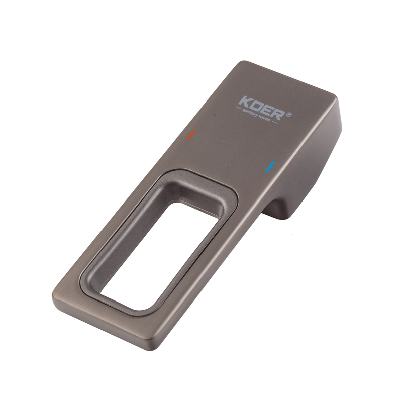 Смеситель для умывальника встраиваемый KOER KB-16009-07 (Цвет графит) (KR5981)