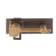 Смеситель для умывальника встраиваемый KOER KB-16009-07 (Цвет графит) (KR5981)