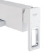 Смеситель для ванны с коротким изливом KOER KB-41009-04 (Цвет хром+белый) (KR5985)