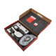 Смеситель для ванны с коротким изливом KOER KB-41009-04 (Цвет хром+белый) (KR5985)