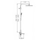 Душевая колонна со смесителем KOER KB-56039-01 3 функции (Цвет хром) (KR5995)