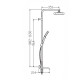 Душевая колонна со смесителем KOER KB-56037-07 3 функции (Цвет графит) (KR6002)
