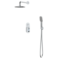 Встраиваемая душевая система Koer KB-62028-01 2 функции (Цвет хром) (KR6008)