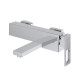 Смеситель для ванны с коротким изливом KOER KB-41009-01 (Цвет хром) (KR6017)