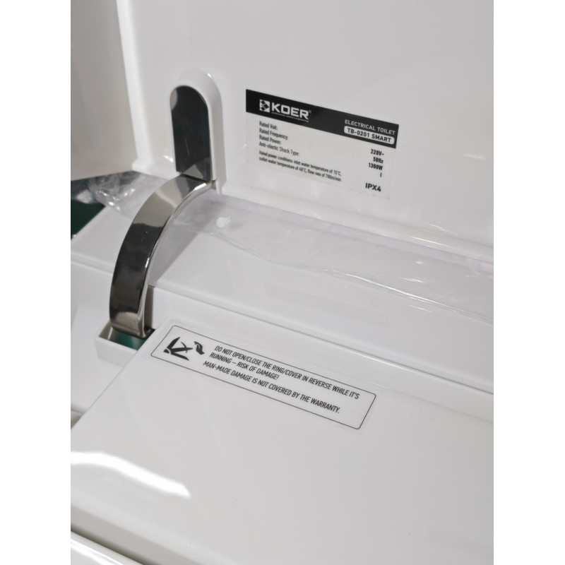 Унитаз-биде напольный с электронным управлением Koer TB-0201 Smart 675x400x450mm со встроенным бачком (KR6071)