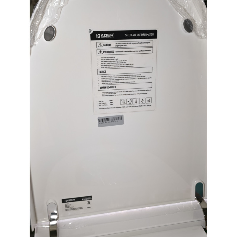 Унитаз-биде напольный с электронным управлением Koer TB-0201 Smart 675x400x450mm со встроенным бачком (KR6071)