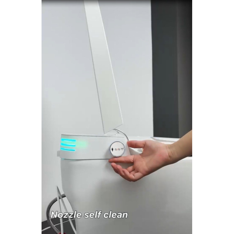 Унитаз-биде напольный с электронным управлением Koer TB-0201 Smart 675x400x450mm со встроенным бачком (KR6071)
