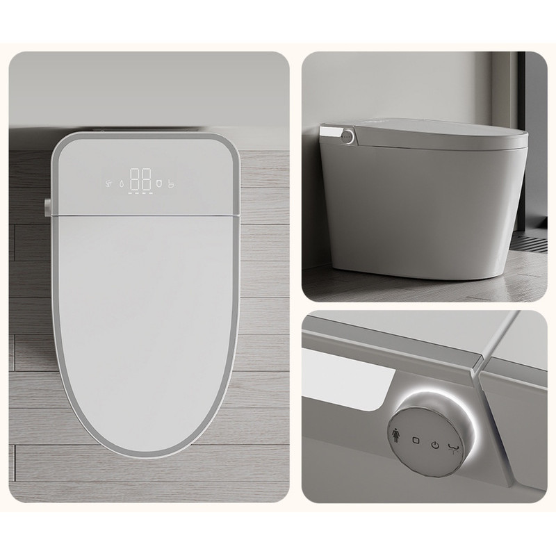 Унитаз-биде напольный с электронным управлением Koer TB-0202 Smart 680x405x455mm со встроенным бачком (KR6072)