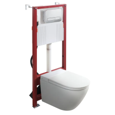Комплект: Koer TB-0301 Smart Унитаз-биде подвесной TB-0101 с электронным управлением + Инсталляция KT-0409 + панель KT-0609-01 Chrome (KR6116)