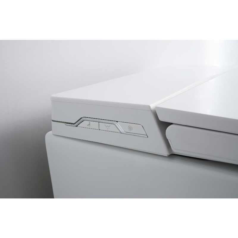 Комплект: Koer TB-0301 Smart Унитаз-биде подвесной TB-0101 с электронным управлением + Инсталляция KT-0409 + панель KT-0609-01 Chrome (KR6116)
