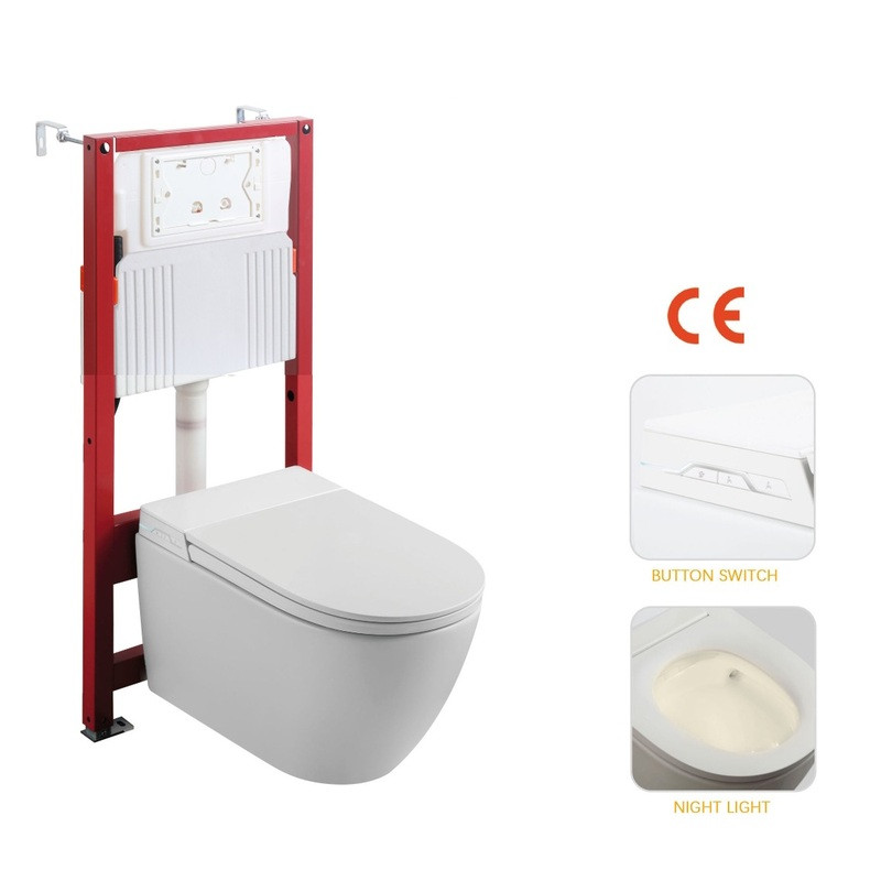 Унитаз-биде подвесной с электронным управлением Koer TB-0101 Smart 590x375x335mm (KR6117)