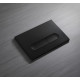 Панель смыва Koer KT-0608-05 240x160x10mm пластиковая, кнопка округленная (цвет черный матовый) (KR6125)