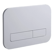 Панель смыва Koer KT-0609-01 240x160x7mm пластиковая, кнопка линейная (цвет хром) (KR6130)
