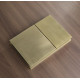 Панель смыва Koer KT-0610-12 240x160x32mmmm пластиковая, кнопка квадратная (цвет матовое золото) (KR6137)