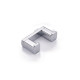 Крючок двойной Koer AS-0101-2-01 цвет хром глянец (KR6157)