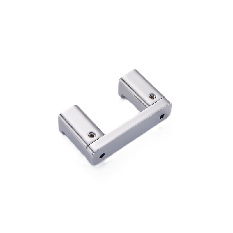 Крючок двойной Koer AS-0101-2-01 цвет хром глянец (KR6157)