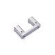 Крючок двойной Koer AS-0101-2-01 цвет хром глянец (KR6157)
