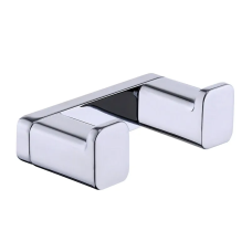 Крючок двойной Koer AS-0101-2-01 цвет хром глянец (KR6157)