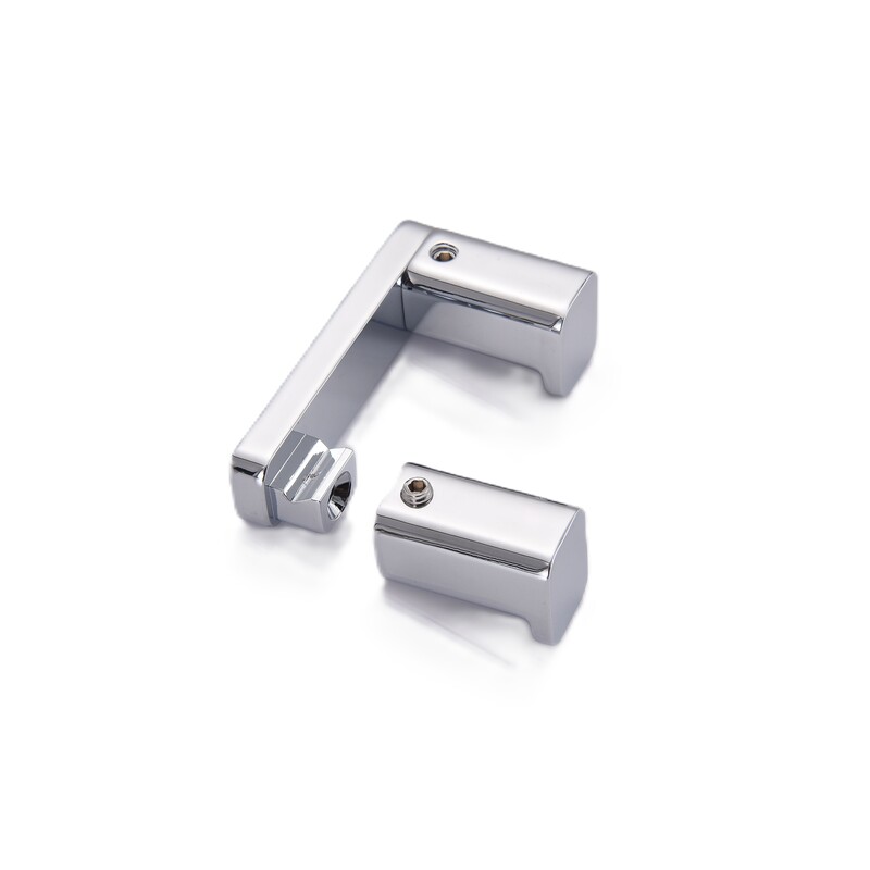 Крючок двойной Koer AS-0101-2-01 цвет хром глянец (KR6157)