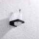 Стакан одинарный настенный Koer AS-0103-05 (стекло) цвет черный (KR6162)