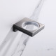 Стакан одинарный настенный Koer AS-0103-07 (стекло) цвет графит (KR6164)