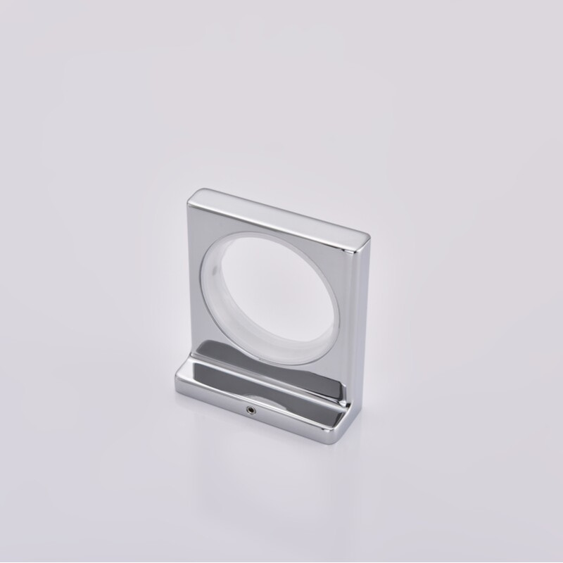 Стакан одинарный настенный Koer AS-0103-01 (стекло) цвет хром глянец (KR6165)