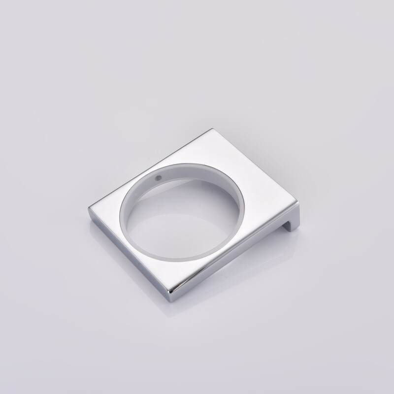 Ершик для унитаза подвесной Koer AS-0105-01 (стекло) цвет хром глянец (KR6173)