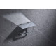 Держатель для туалетной бумаги с полкой Koer AS-0112-01 цвет хром глянец (KR6177)