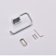 Держатель для туалетной бумаги Koer AS-0107-01 цвет хром глянец (KR6185)