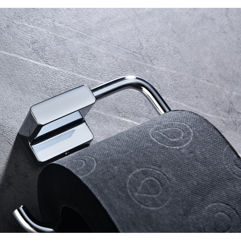 Держатель для туалетной бумаги Koer AS-0107-01 цвет хром глянец (KR6185)