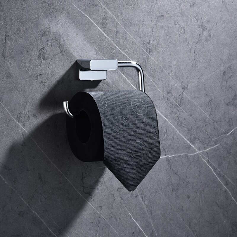 Держатель для туалетной бумаги Koer AS-0107-01 цвет хром глянец (KR6185)