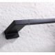 Полотенцедержатель одинарный Koer AS-0109-1-05 648мм цвет черный (KR6186)