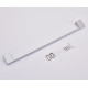 Полотенцедержатель одинарный Koer AS-0109-1-01 648мм цвет хром глянец (KR6189)