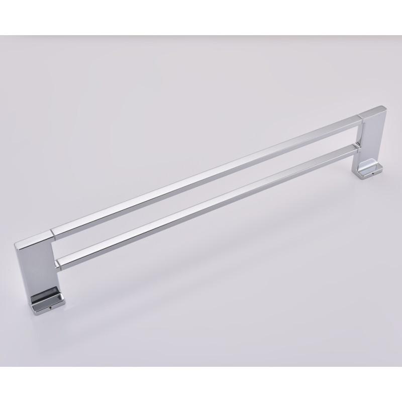Полотенцедержатель двойной Koer AS-0109-2-01 648мм цвет хром глянец (KR6190)