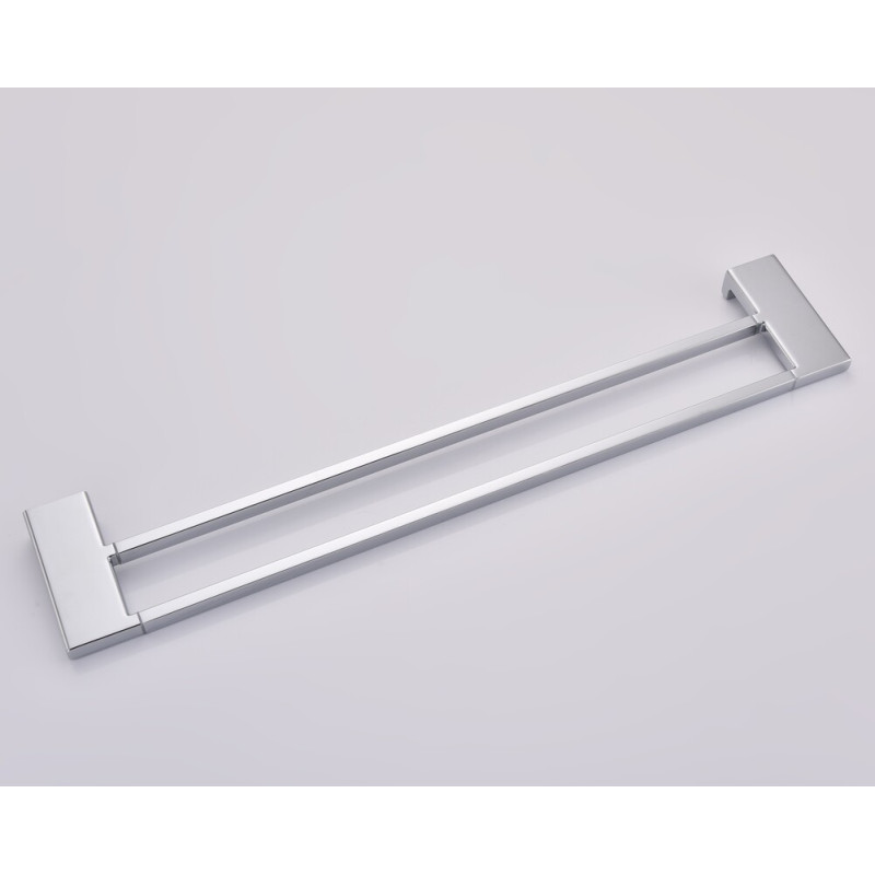 Полотенцедержатель двойной Koer AS-0109-2-01 648мм цвет хром глянец (KR6190)