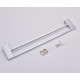 Полотенцедержатель двойной Koer AS-0109-2-01 648мм цвет хром глянец (KR6190)