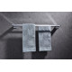 Полотенцедержатель двойной Koer AS-0109-2-01 648мм цвет хром глянец (KR6190)