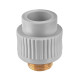 Муфта НР Koer K0097.PRO.WN - 25х3/4М PPR (KR6226)