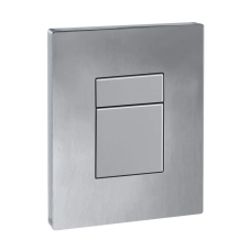 Панель смыва Koer KT-0607-02 157x198x10mm пластиковая, кнопка квадратная (SS Color) (KR6239)