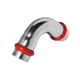 Колено 90° двухраструбное Koer KQ.L35-2 Press-Inox AISI 304 35x35 (KR6403)