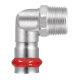 Колено 90° НР Koer KQ.L2810M Press-Inox AISI 304 28x1
