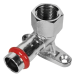 Колено настенное 90° ВР Koer KQ.V2206F Press-Inox AISI 304 22x1/2