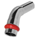 Колено 45° однораструбное ВН Koer KQ.B18 Press-Inox AISI 304 18x18 (KR6426)