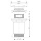 Донний клапан для раковини Koer PW-07-07 1 1/4