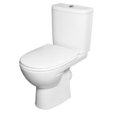 KOLO FREJA Premium унiтаз, косий випуск, зливний бачок 3/6 л, нижній підвід, сидіння з кришкою Duroplast Soft-close, Украина (L79046000)
