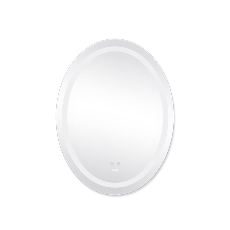 Lidz Дзеркало Vida 800х600 з LED-підсвічуванням Touch, з антизапотіванням, з димером, рег. яскравості LD78LF6080