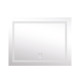 Lidz Дзеркало Kubis 1000х800 з LED-підсвічуванням Touch, з антизапотіванням, з димером, рег. яскравості LD78LF61410080