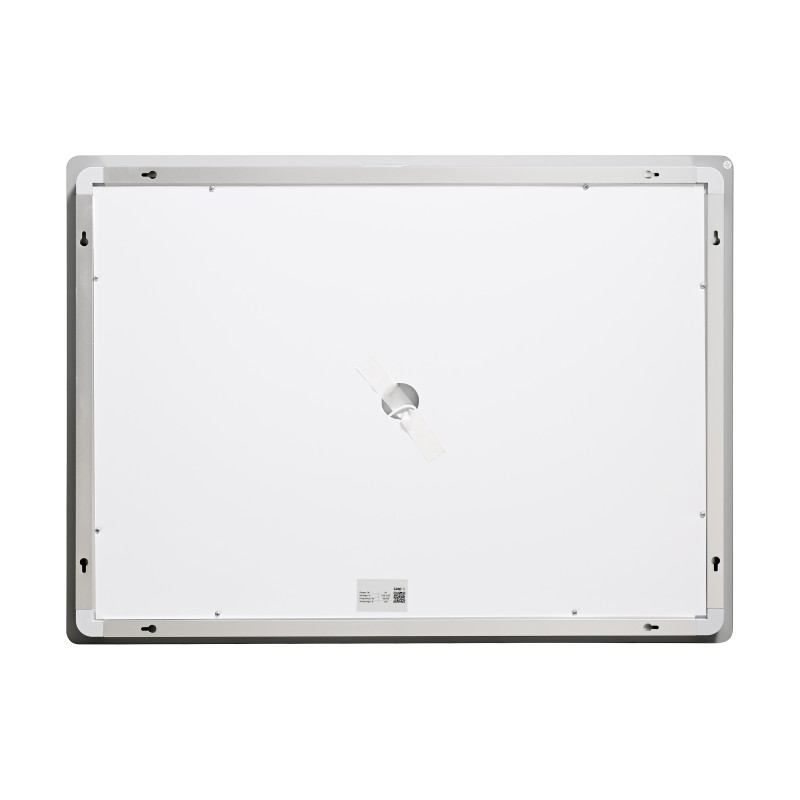Дзеркало Lidz Kubis (KU2) 1000х800 з LED-підсвічуванням Touch, з антизапотіванням, з димером, рег. яскравості LD78LF6141008048450 SD00054574