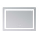 Дзеркало Lidz Kubis (KU2) 1000х800 з LED-підсвічуванням Touch, з антизапотіванням, з димером, рег. яскравості LD78LF6141008048450 SD00054574